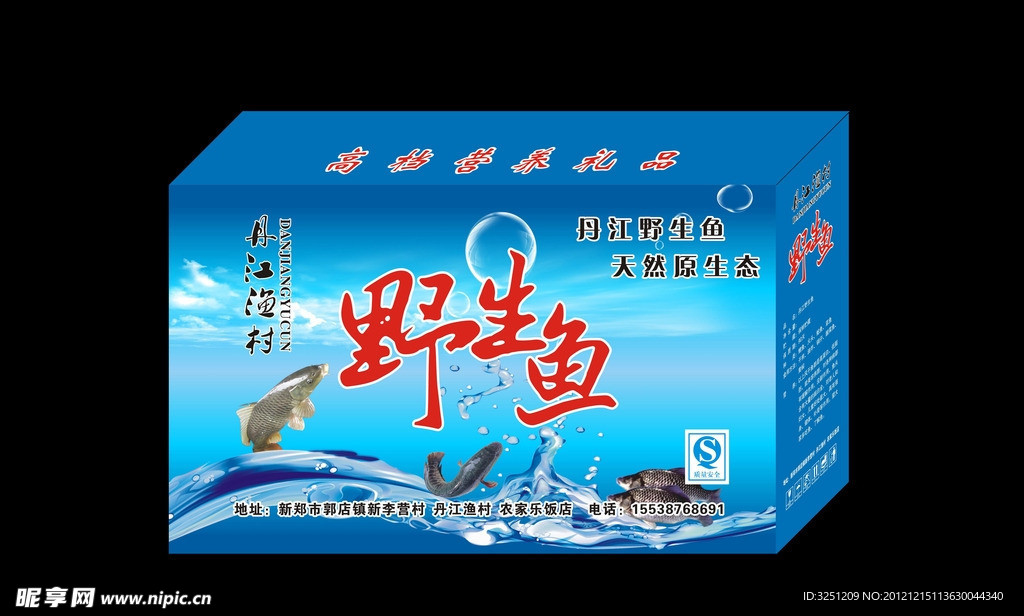 丹江野生鱼 (平面图)
