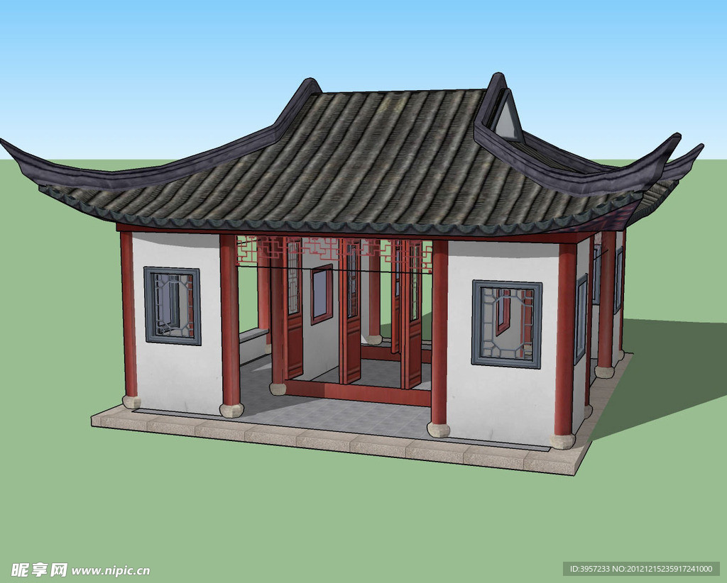 古建3D模型