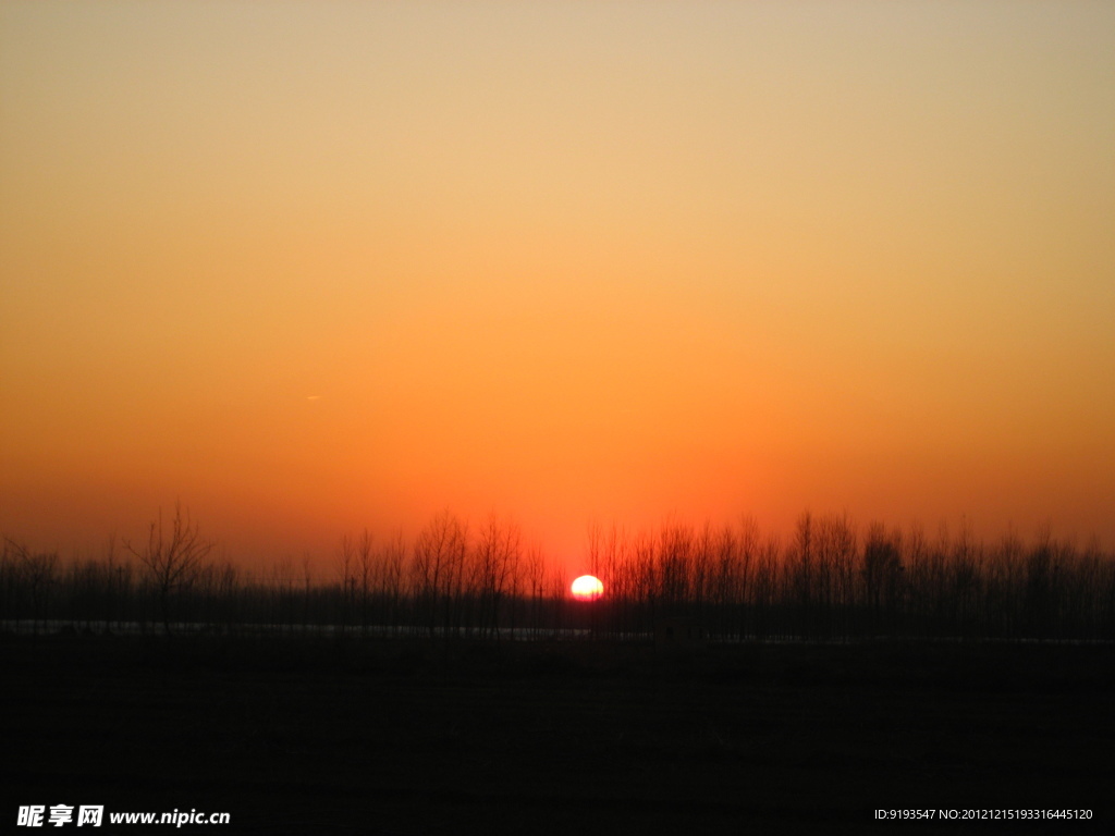 夕阳