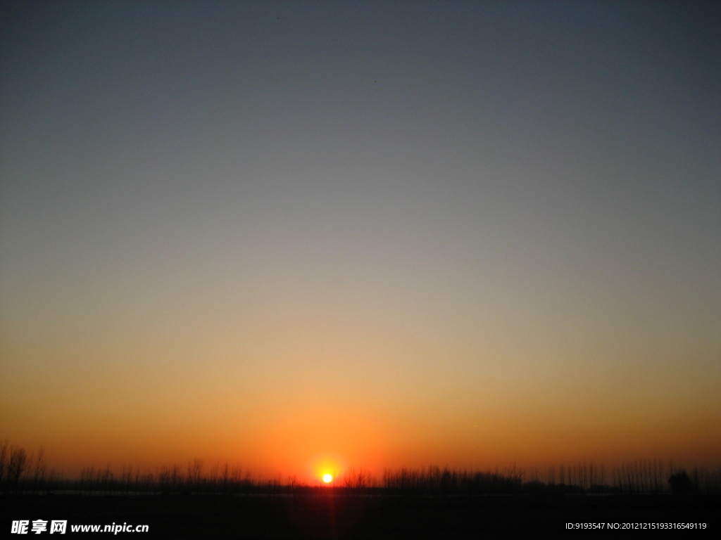 夕阳