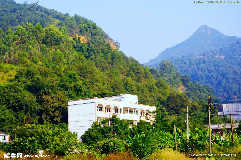 乡村山水 校园风光