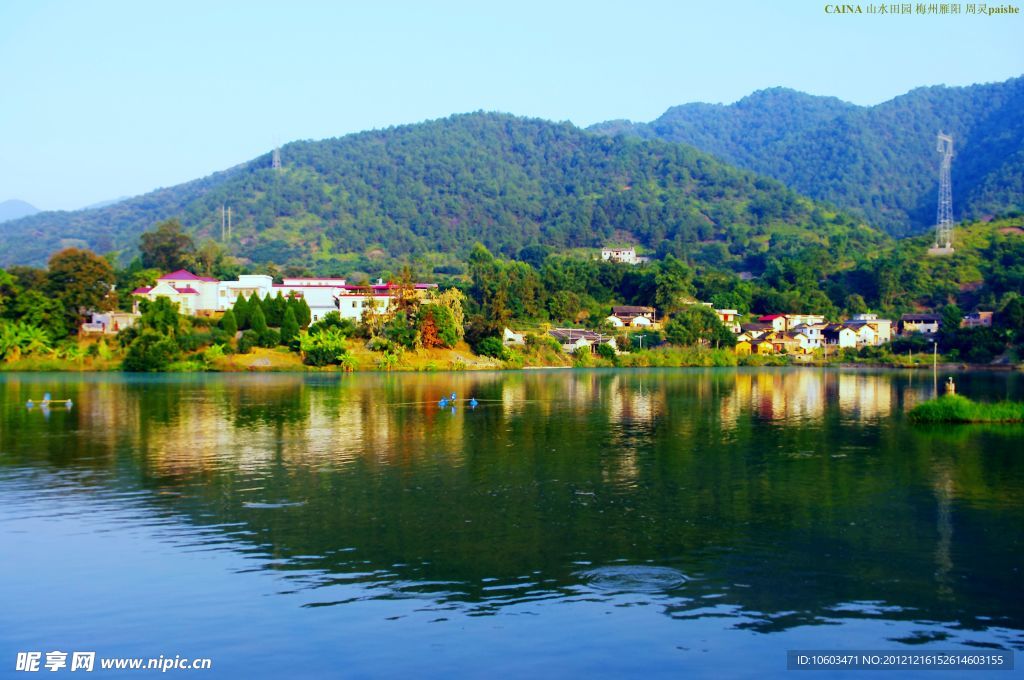 山水风景 水乡人家