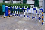 社区车库 道路阻拦