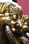 铜狮水缸