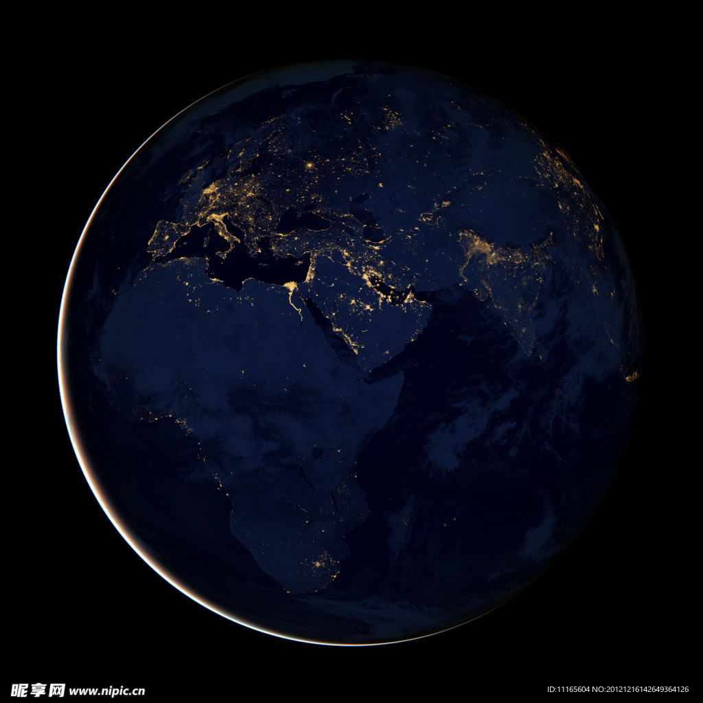 非洲欧洲中东地区高清卫星图