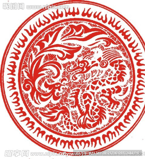 矢量龙纹