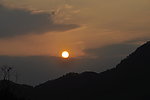 黄昏日落