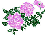 玫瑰花纹