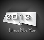 2013年立体字