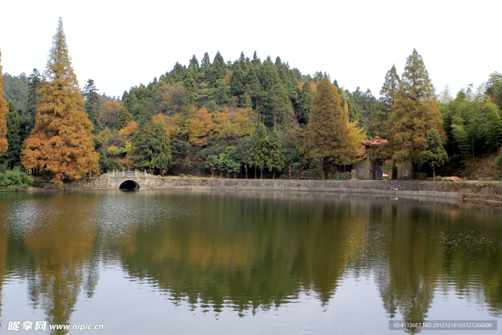 云居山真如禅寺 秋景