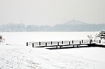 森林公园雪景