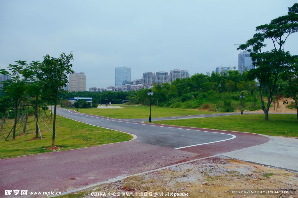 园林建设 道路景观