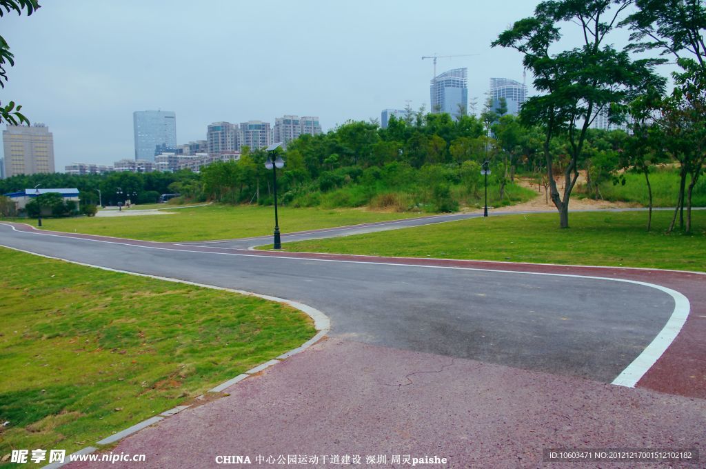 园林建设 道路景观