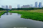 山水风景 城市河流