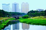 城市生态 河流景观