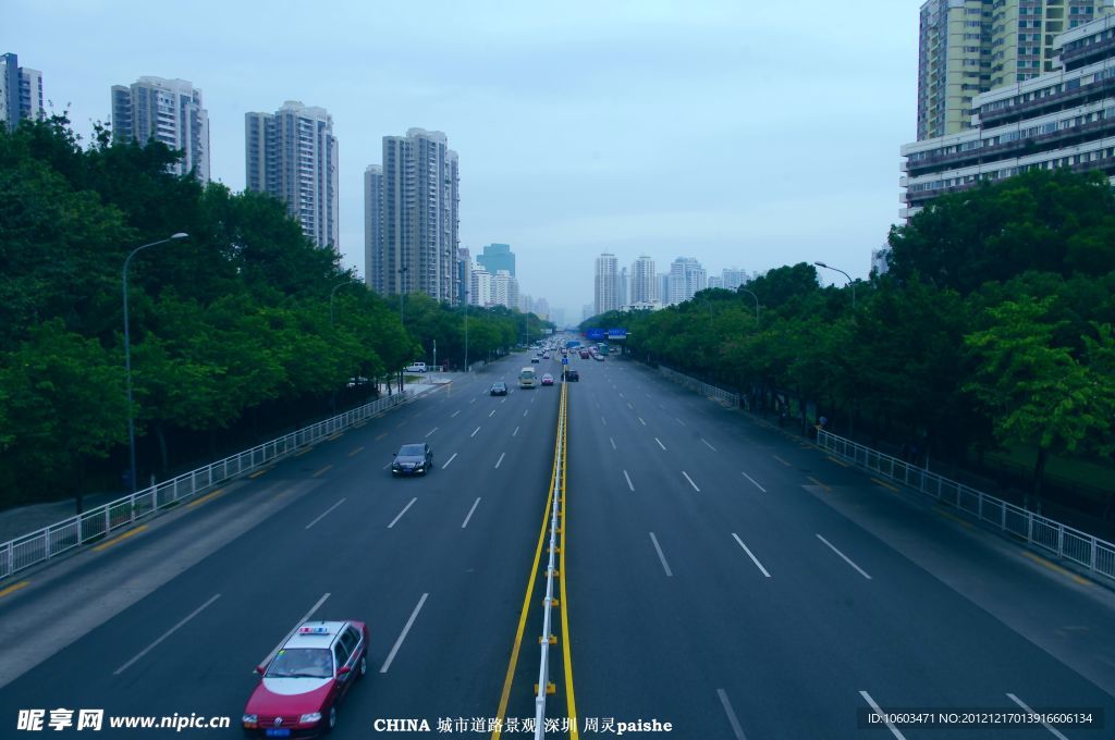 城市风景 道路景观