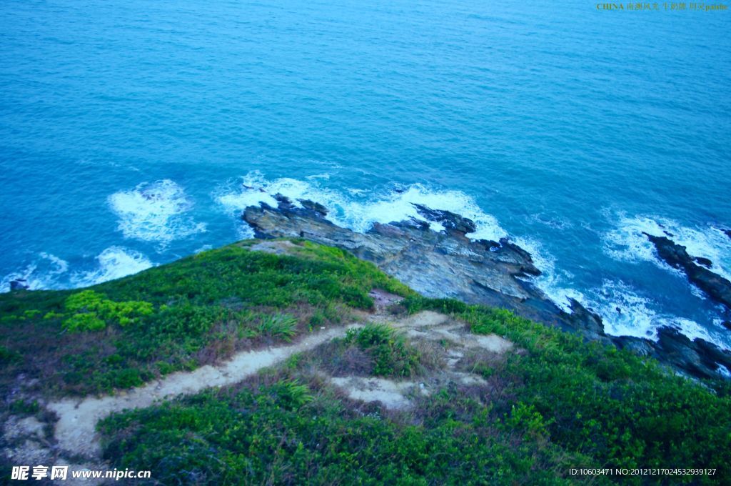 南澳风光 海水浪花