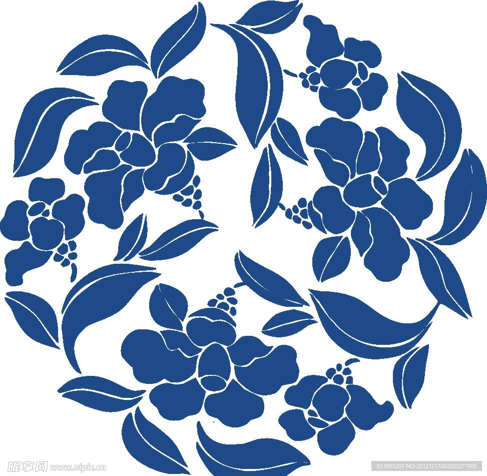 时尚花纹