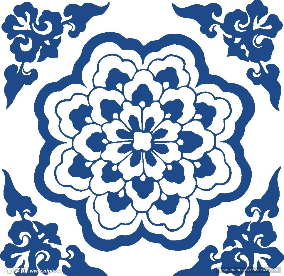 时尚花纹图案