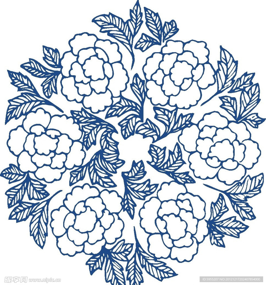 时尚花纹
