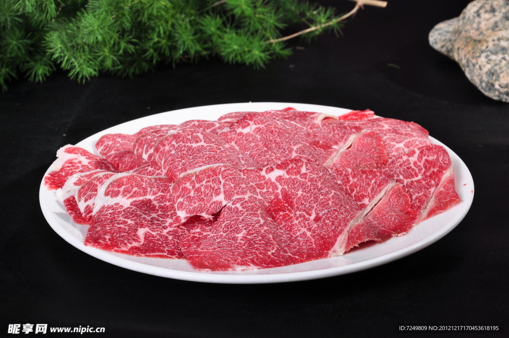 雪花牛肉