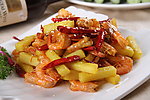 香辣薯条虾