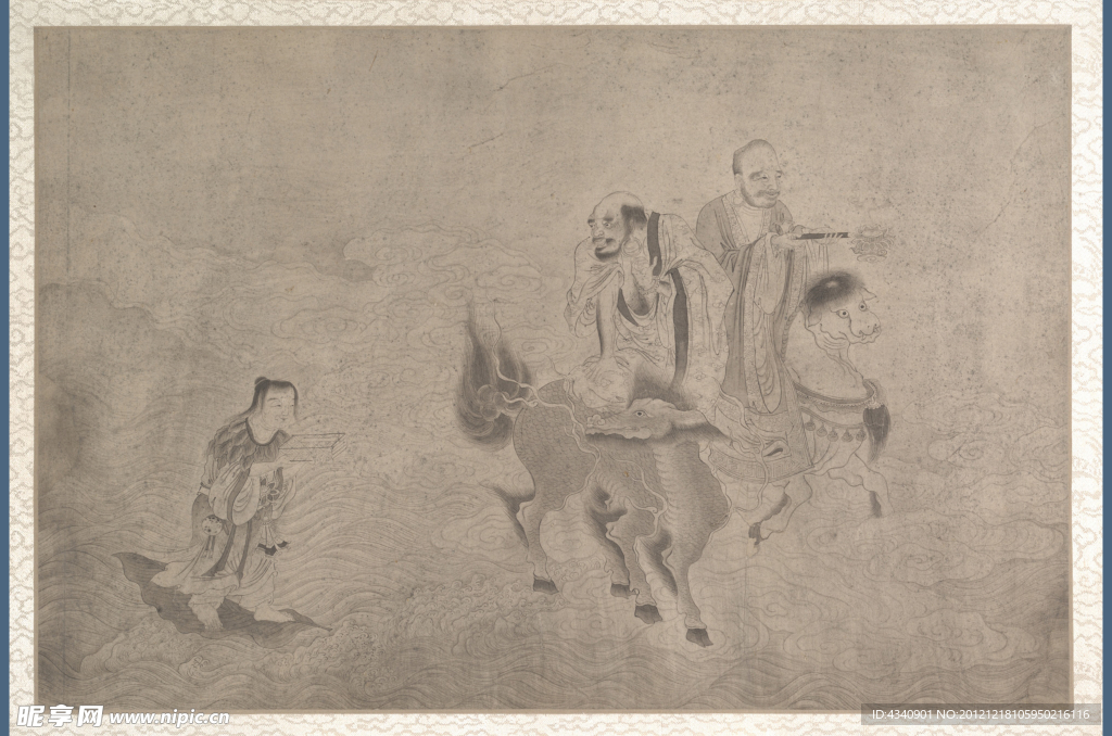 李公麟 法海灵山图