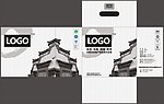 古风包装 传统文化 水墨效果 徽州印象