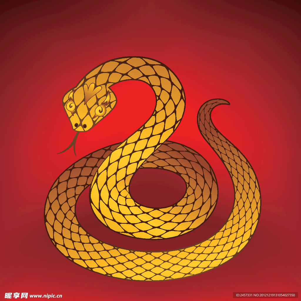 蛇年 2013 金蛇设计图__节日庆祝_文化艺术_设计图库_昵图网nipic.com