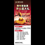 帅康厨卫电器 2013年元旦 新年X展架
