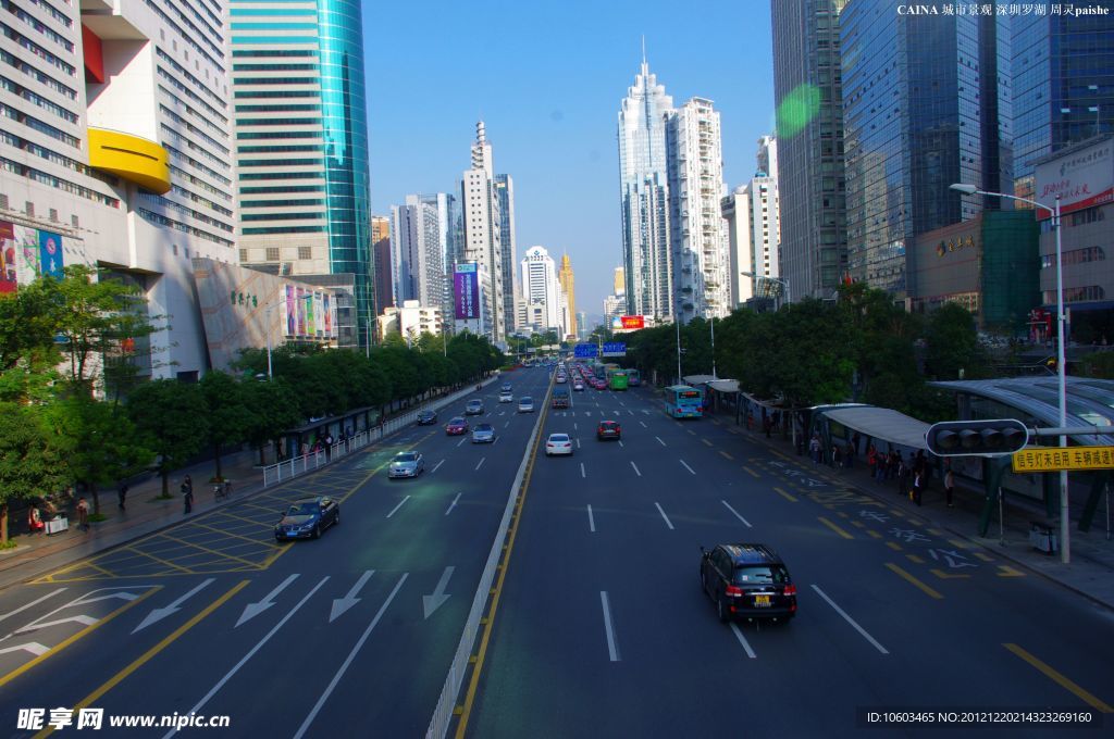 城市建设 道路高楼