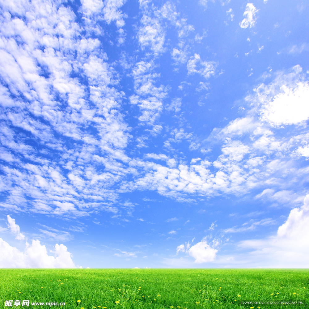 蓝天白云
