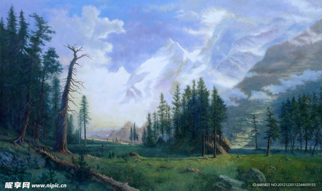 油画风景