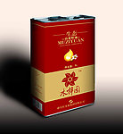 茶油包装 (展开图)