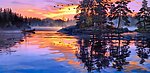 黄昏美景