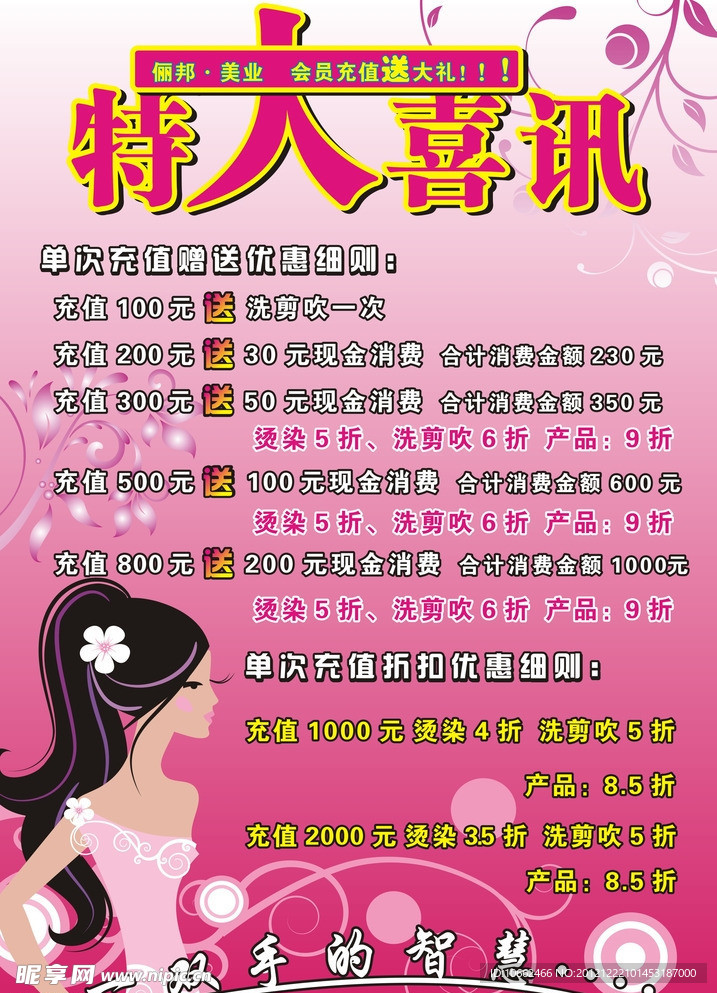 特大喜讯海报