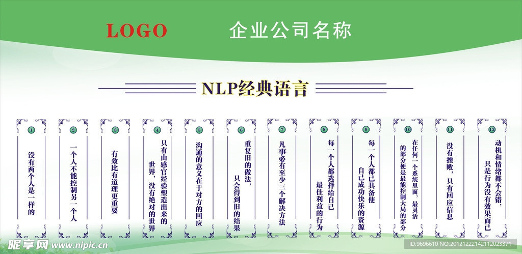 NLP经典语言标语