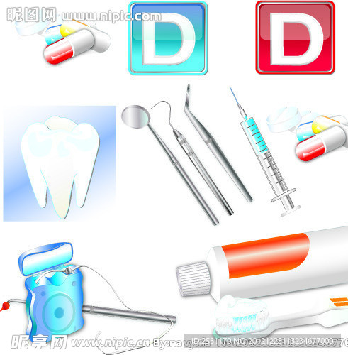 牙医工具图标