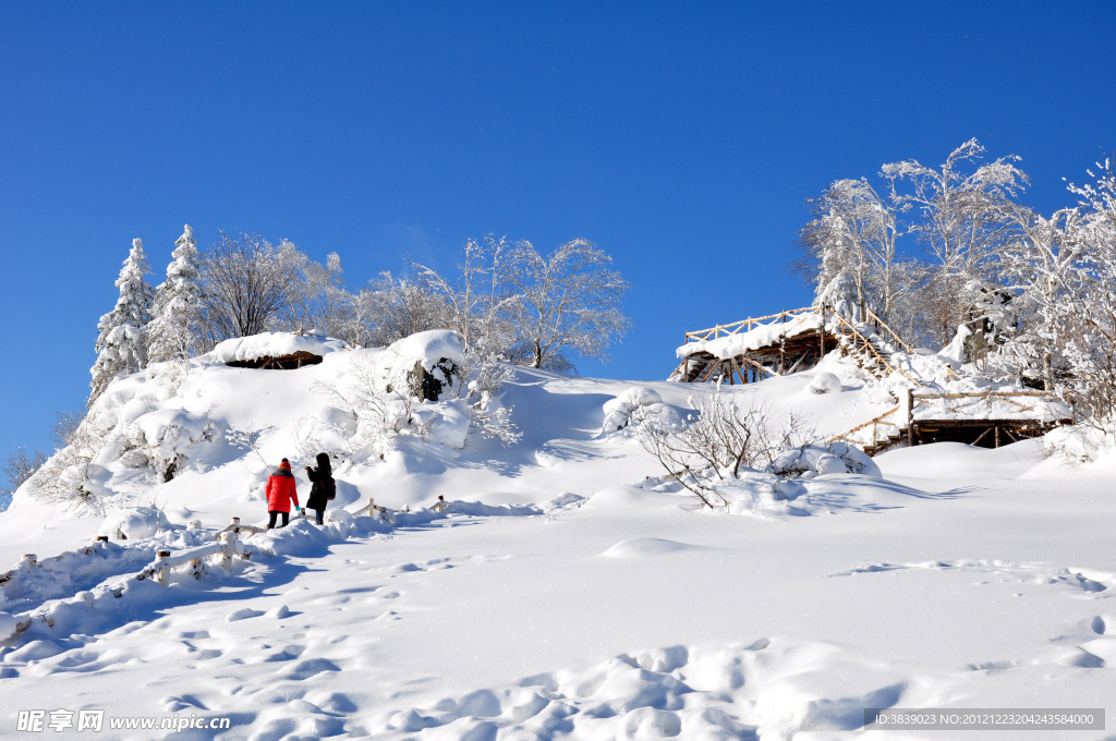 雪乡雪景