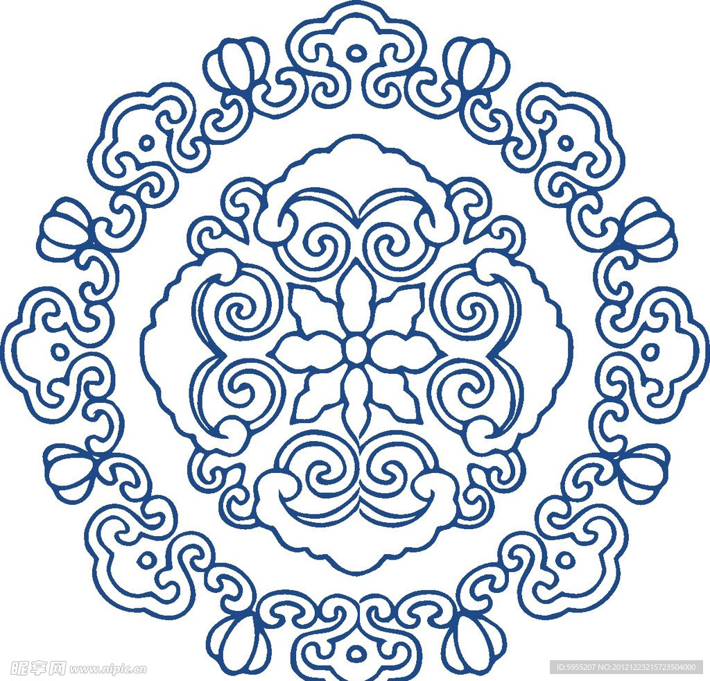 古典花纹