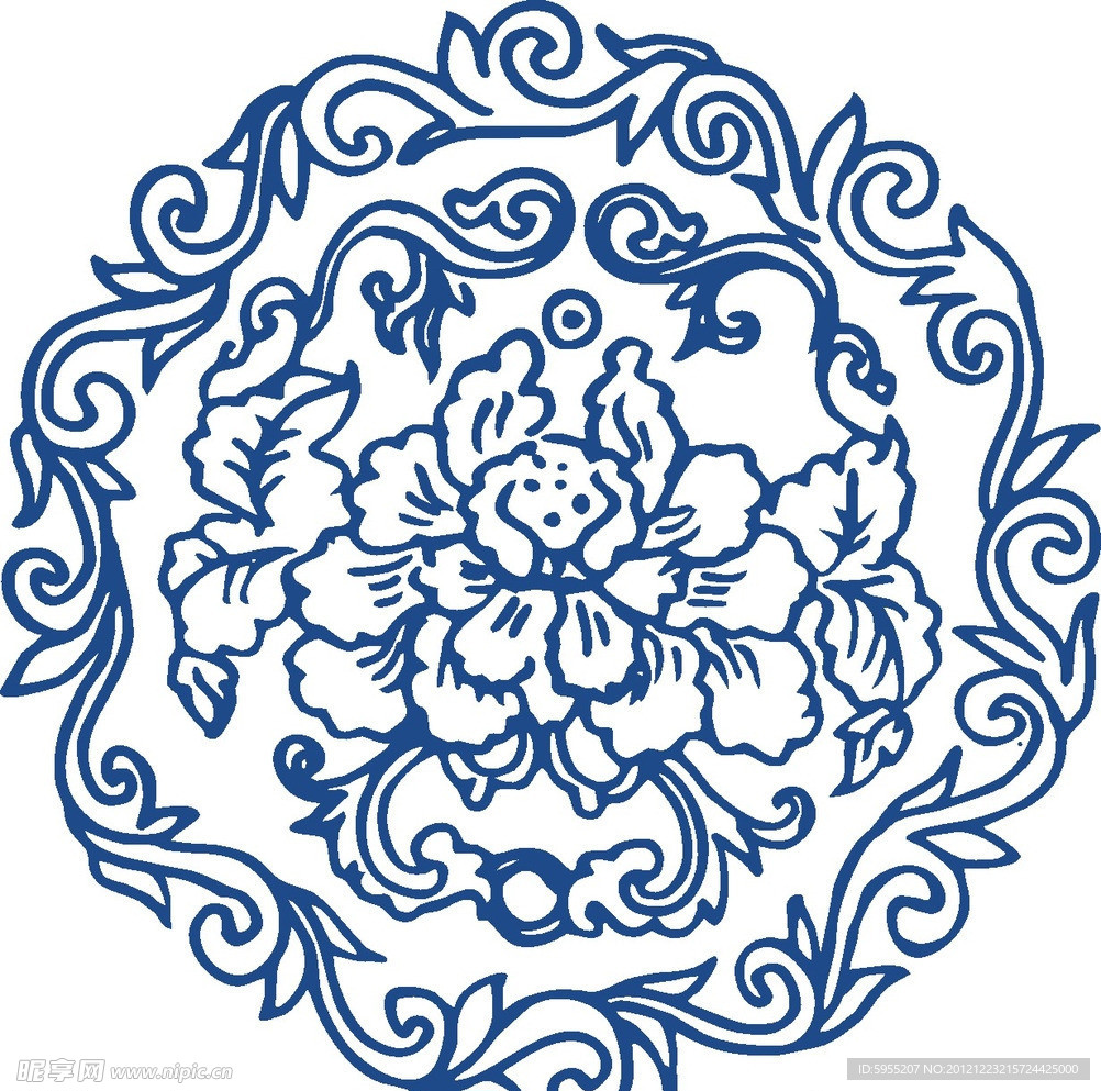 时尚花纹