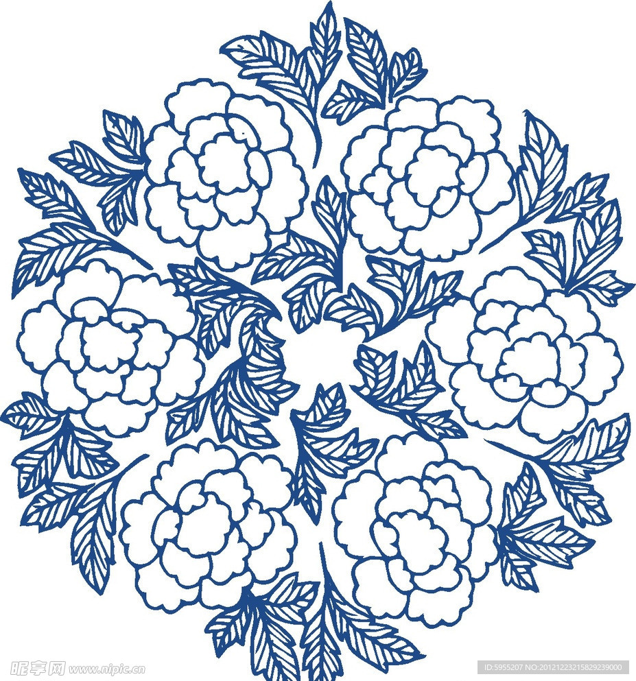 时尚花纹