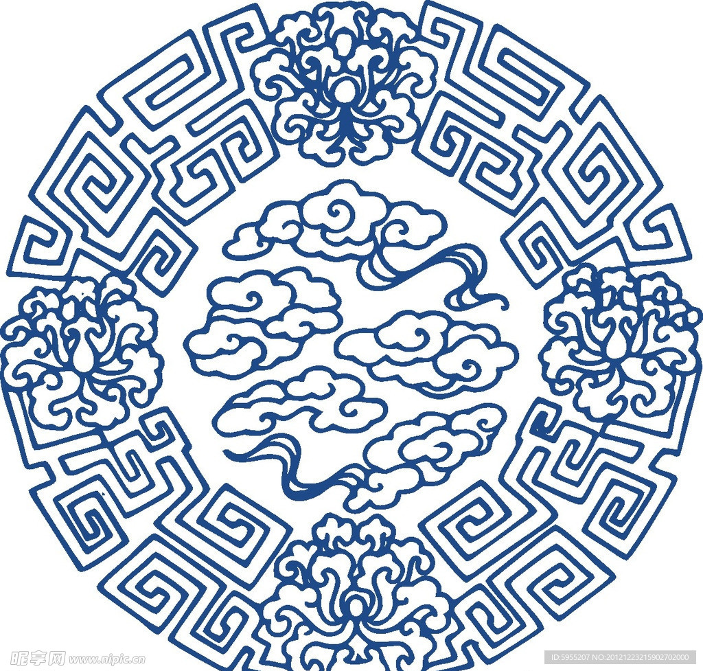 古典花纹