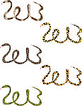 2013 蛇形字体