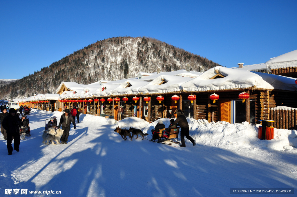 雪乡早晨