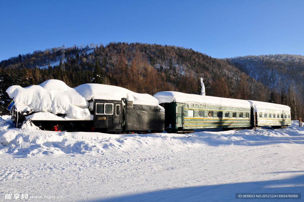 雪乡小火车