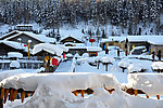 雪乡晨光