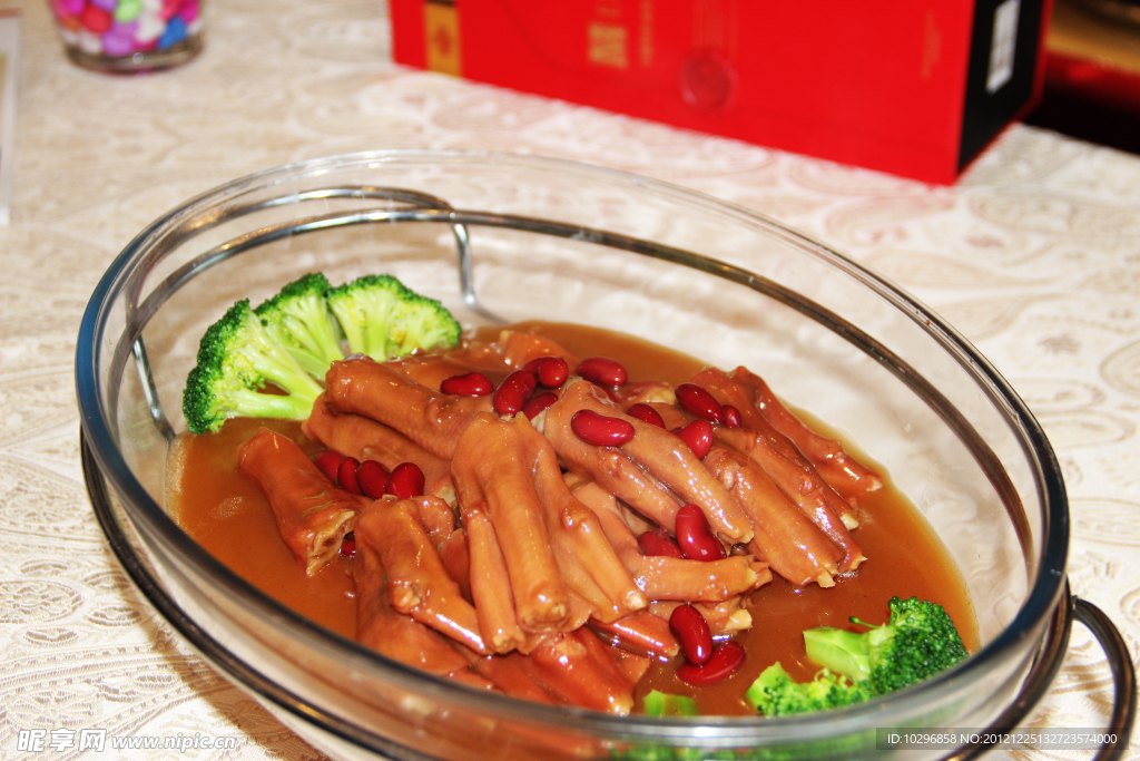 红腰豆扣鹅掌