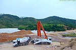 建筑工地 山水园地