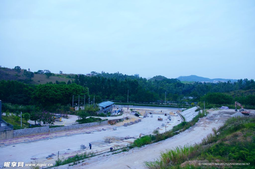 城市建设 建筑工地